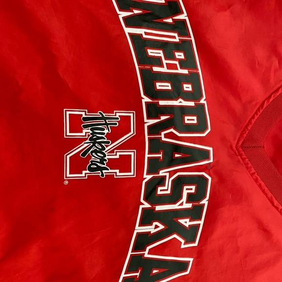 Vintage Varsity Nebraska Cornhuskers Windbreaker - Picture 3 of 7
